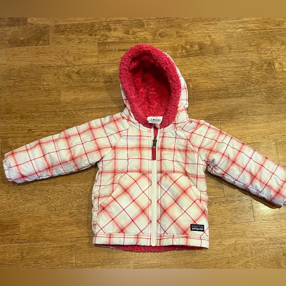 Toddler Patagonia winter jacket with fleece lining